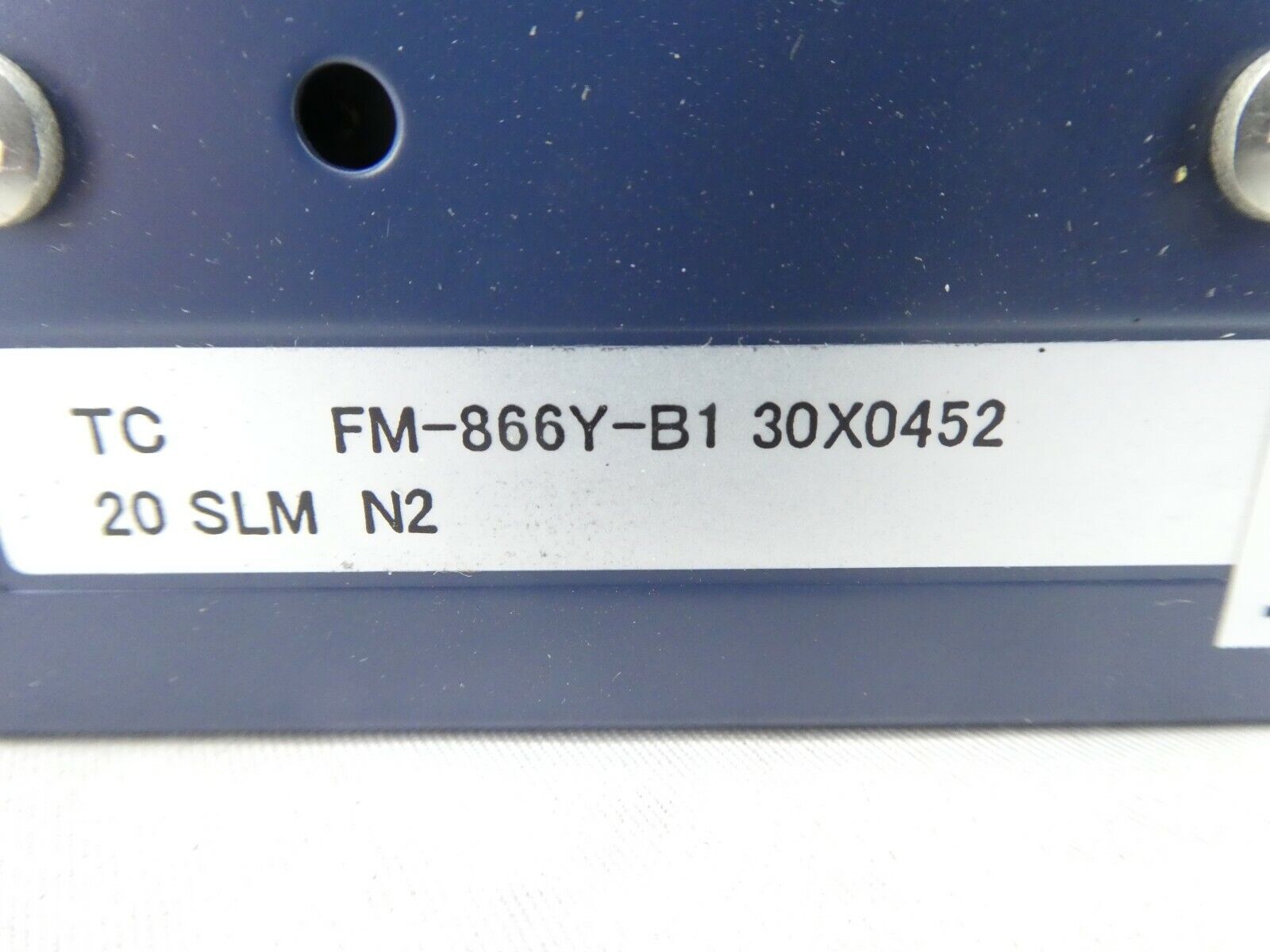 Aera FM-866Y-6B1 Mass Flow Controller MFC FM-866 20 SLM N2 Working Spare