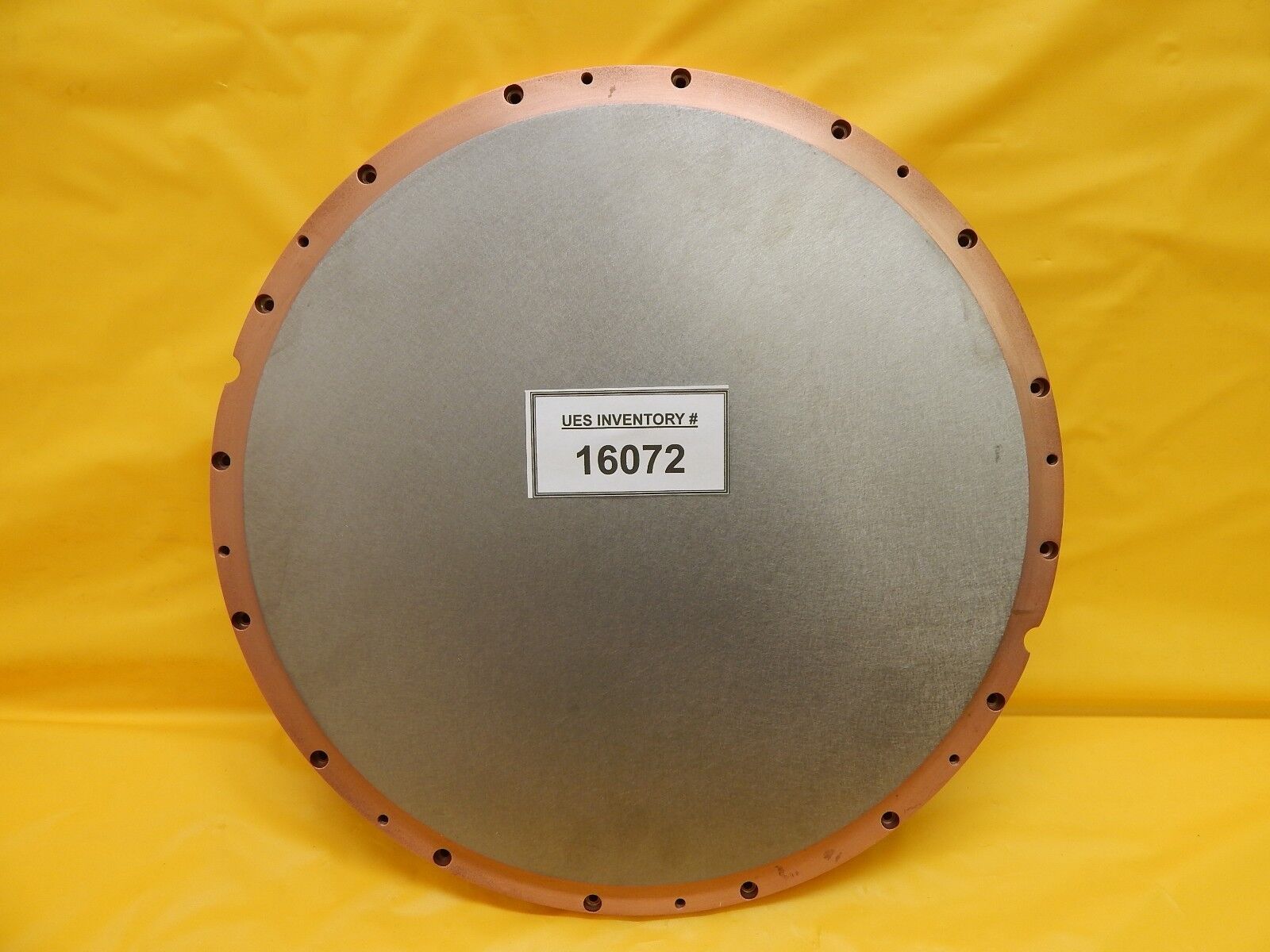 Materion Microelectronics ZTH-7179 Ti Titanium Target for Nordiko Used Working