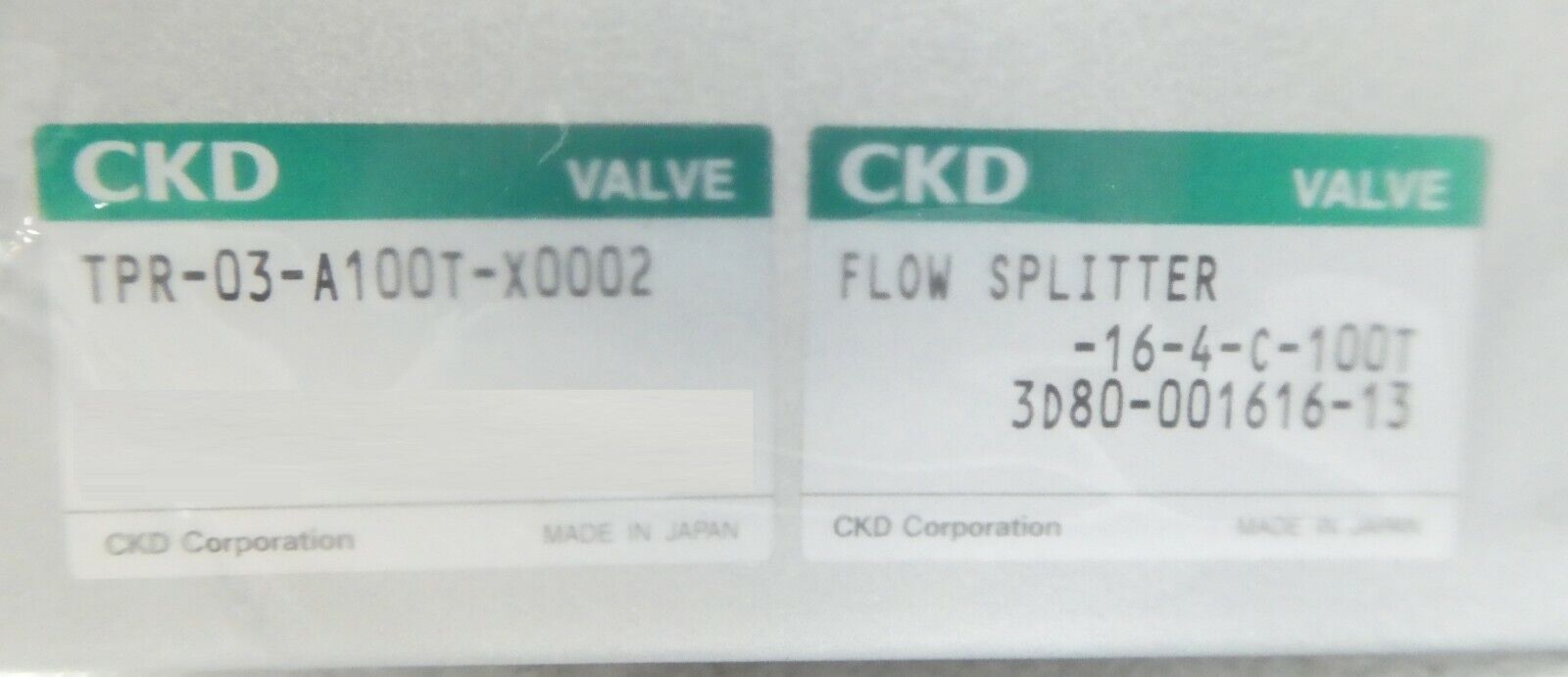 CKD TPR-03-A100T-X0002 Pressure Control TEL Tokyo Electron 3D80-001616-13 New