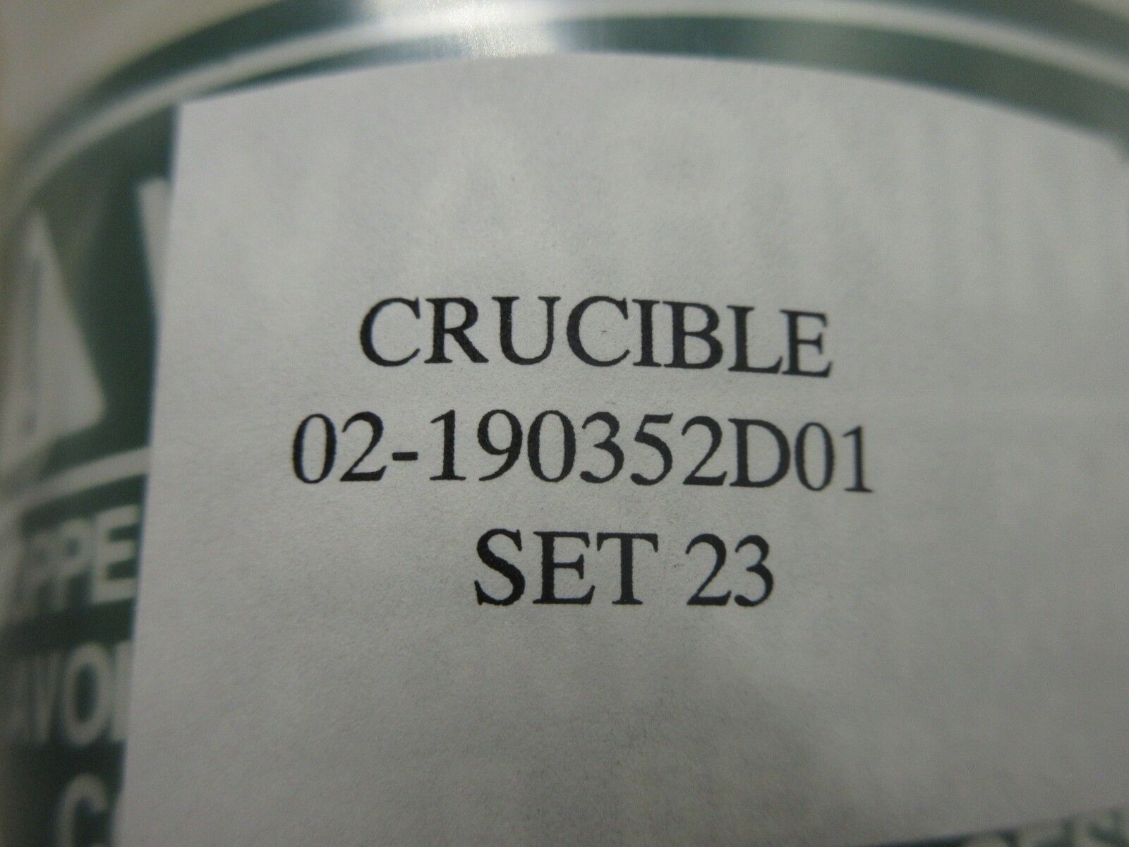 ASM Advanced Semiconductor Materials 02-190352D01 Quartz Crucible Lot of 12 New