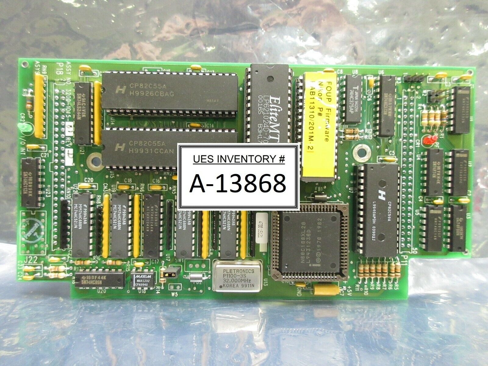 Asyst Technologies 3200-1015-01 Processor Board PCB Rev. D Nikon KAB11310/201M-2