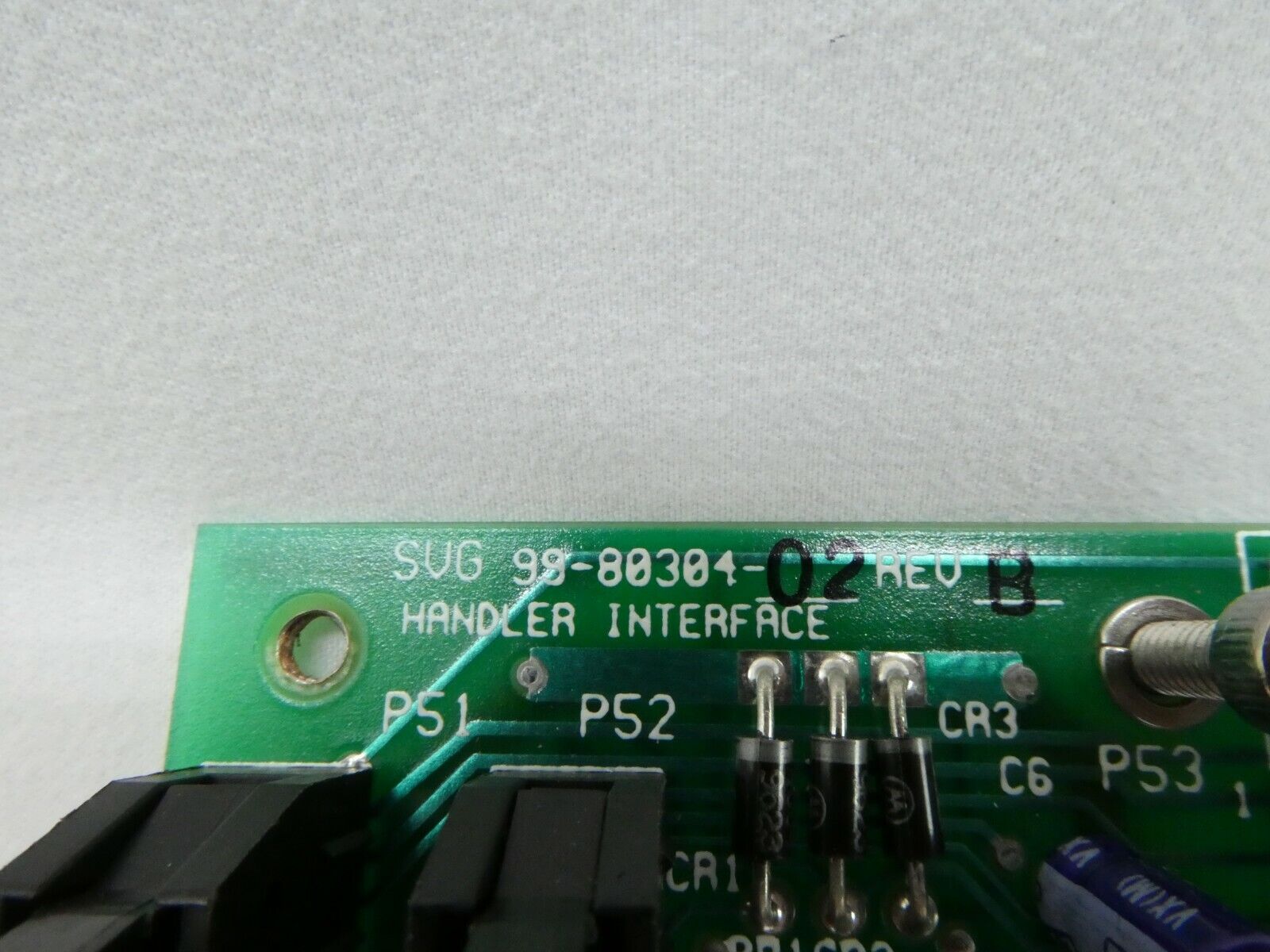 SVG Silicon Valley Group 99-80304-02 Receiver-Handler Interface PCB Working