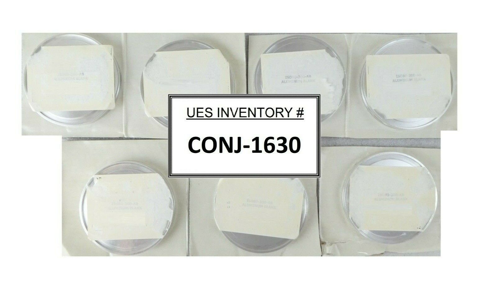 MKS Instruments ISO80-300-AB ISO80 Blank Novellus 60-00044-00 Lot of 7 HPS New