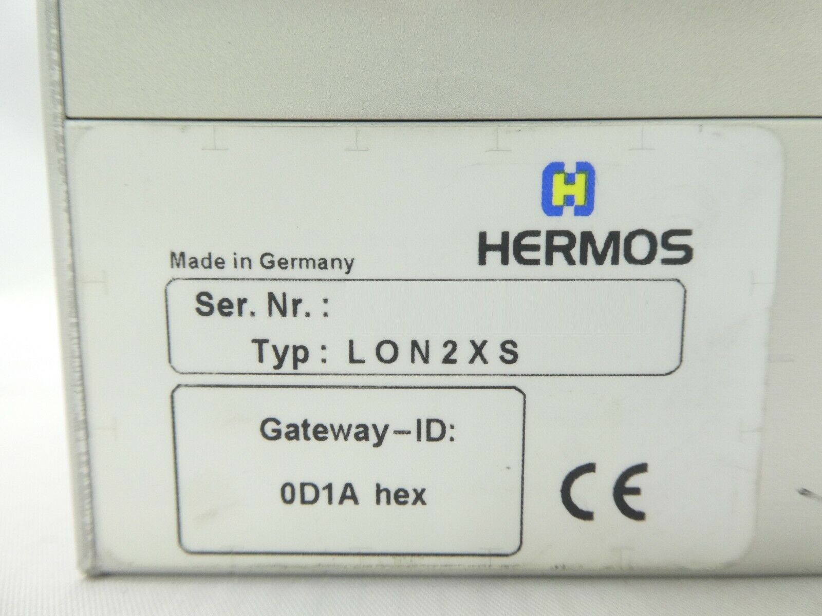 Hermos GW-S1S1-KOL2 SECS-I to SECS-I Gateway LON2XS Working Surplus