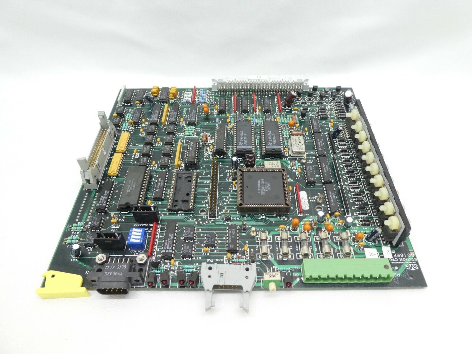 SVG Silicon Valley Group 80166F2-01 Station CPU Board PCB Working Surplus