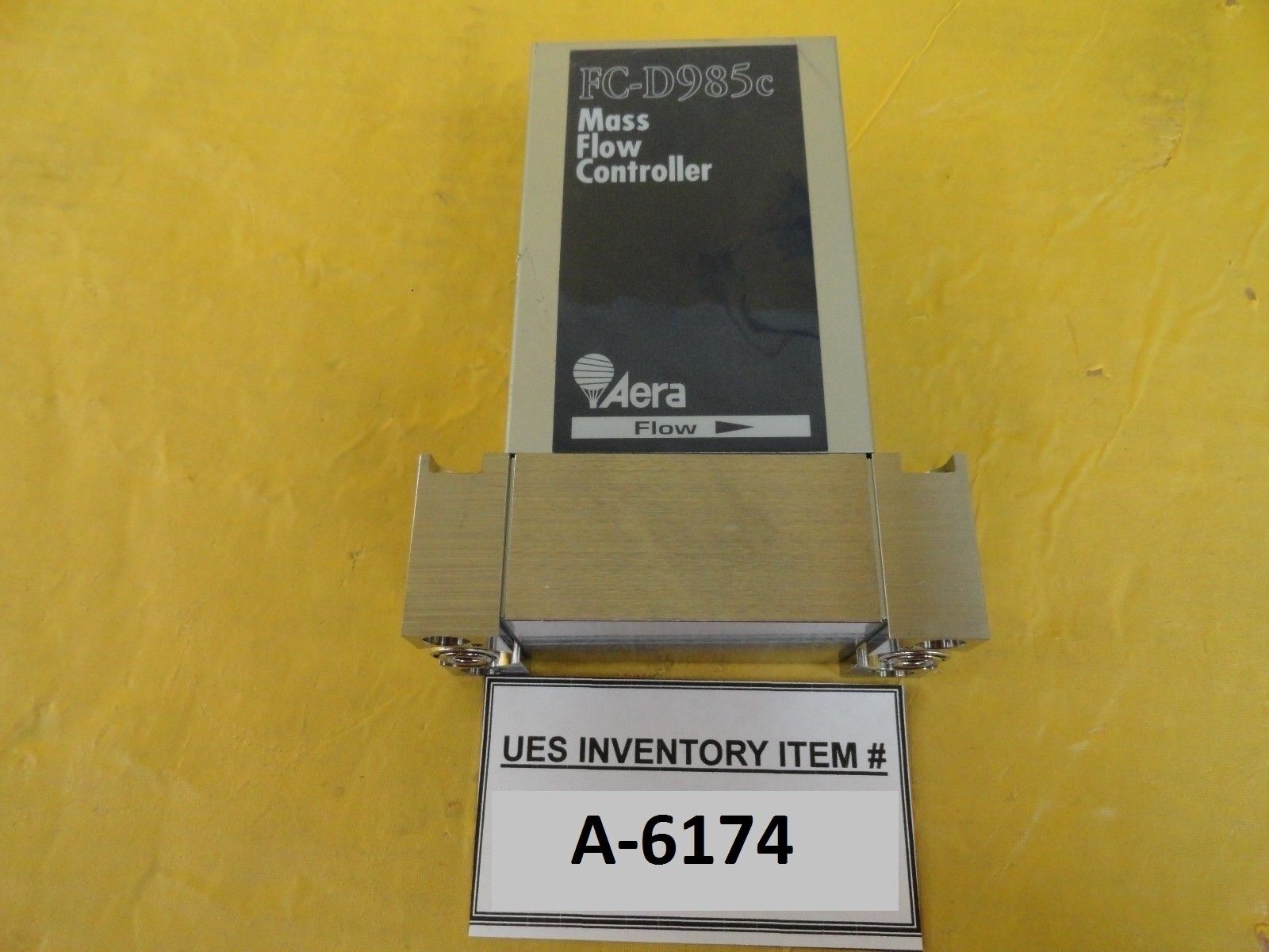 Aera FC-D985CT-BH Mass Flow Controller FC-D985C 500 SCCM Ar Used