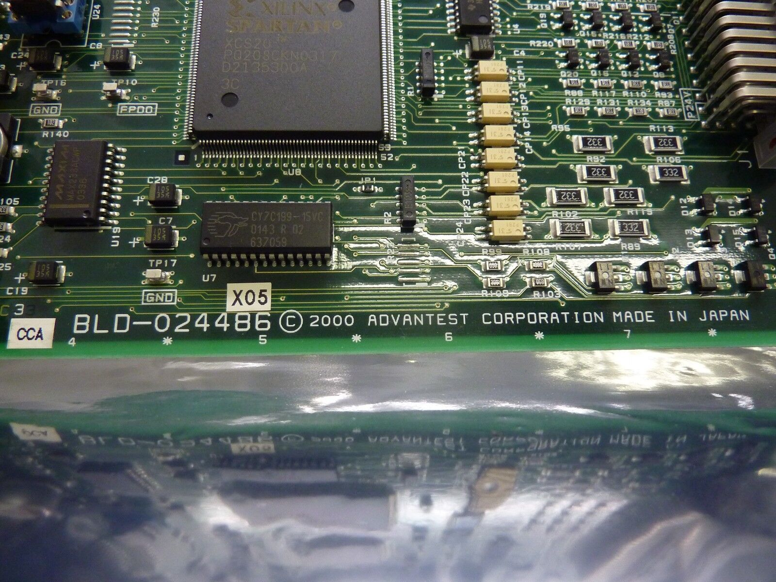 Advantest BLD-024486 Processor PCB Card PLD-424486CC SIS-007430A 01 As-Is Spare
