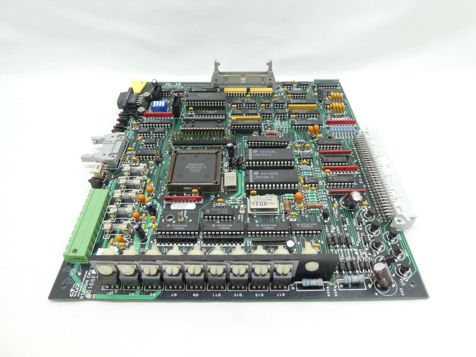 SVG Silicon Valley Group 80166F2-01 Station CPU Board PCB Working Surplus