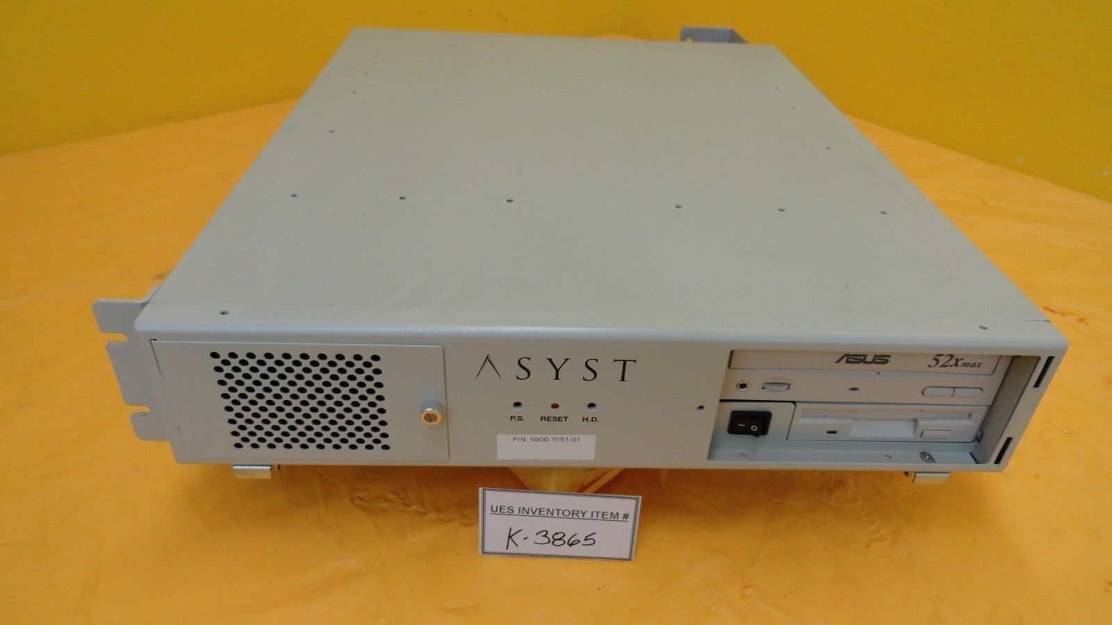 Asyst Technologies 6900-1551-01 System Controller ASM Epsilon 3000 Working Spare