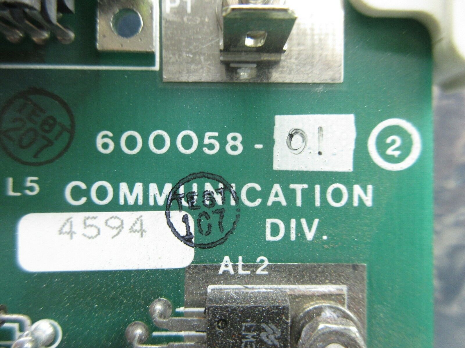Aviza Technology 600058-01 Communication PCB Card Used Working