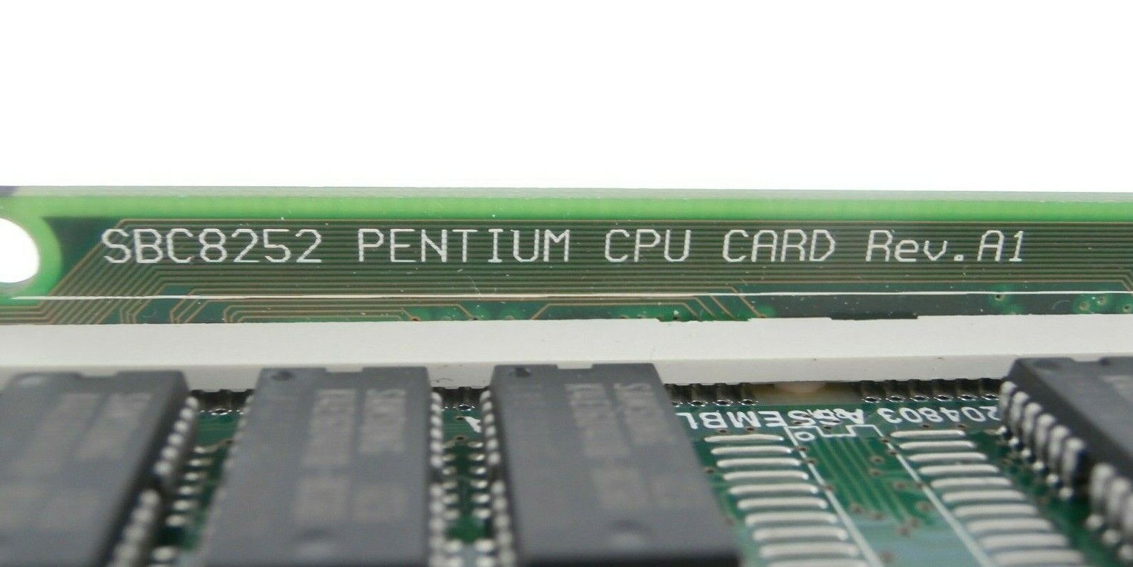 Axiomtek SBC8252 SBC Single Board Computer Pentium CPU PCB Card Rev. A1 Working